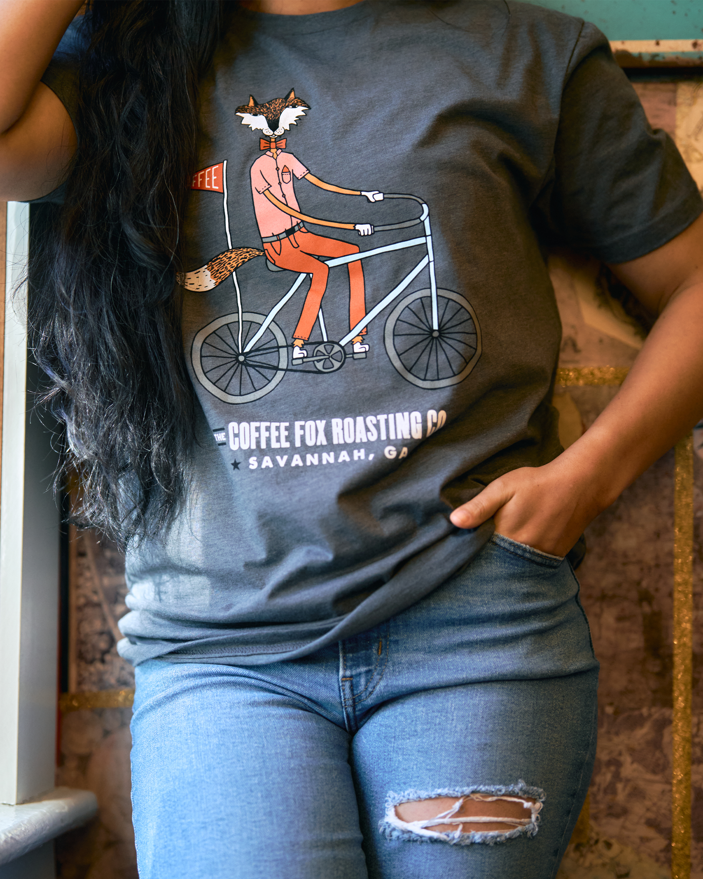 Felix the Fox Rider Tee
