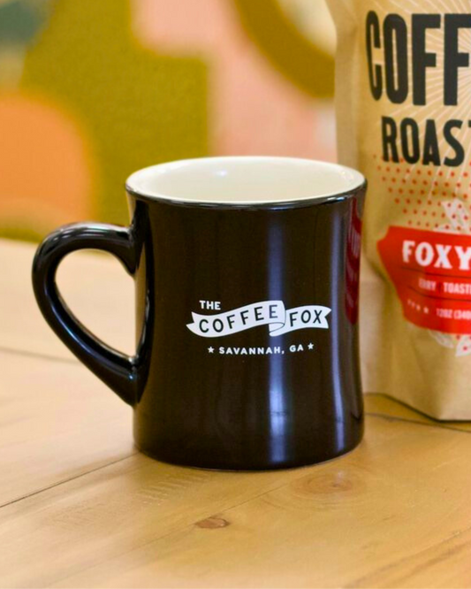 The Coffee Fox Ribbon Mug