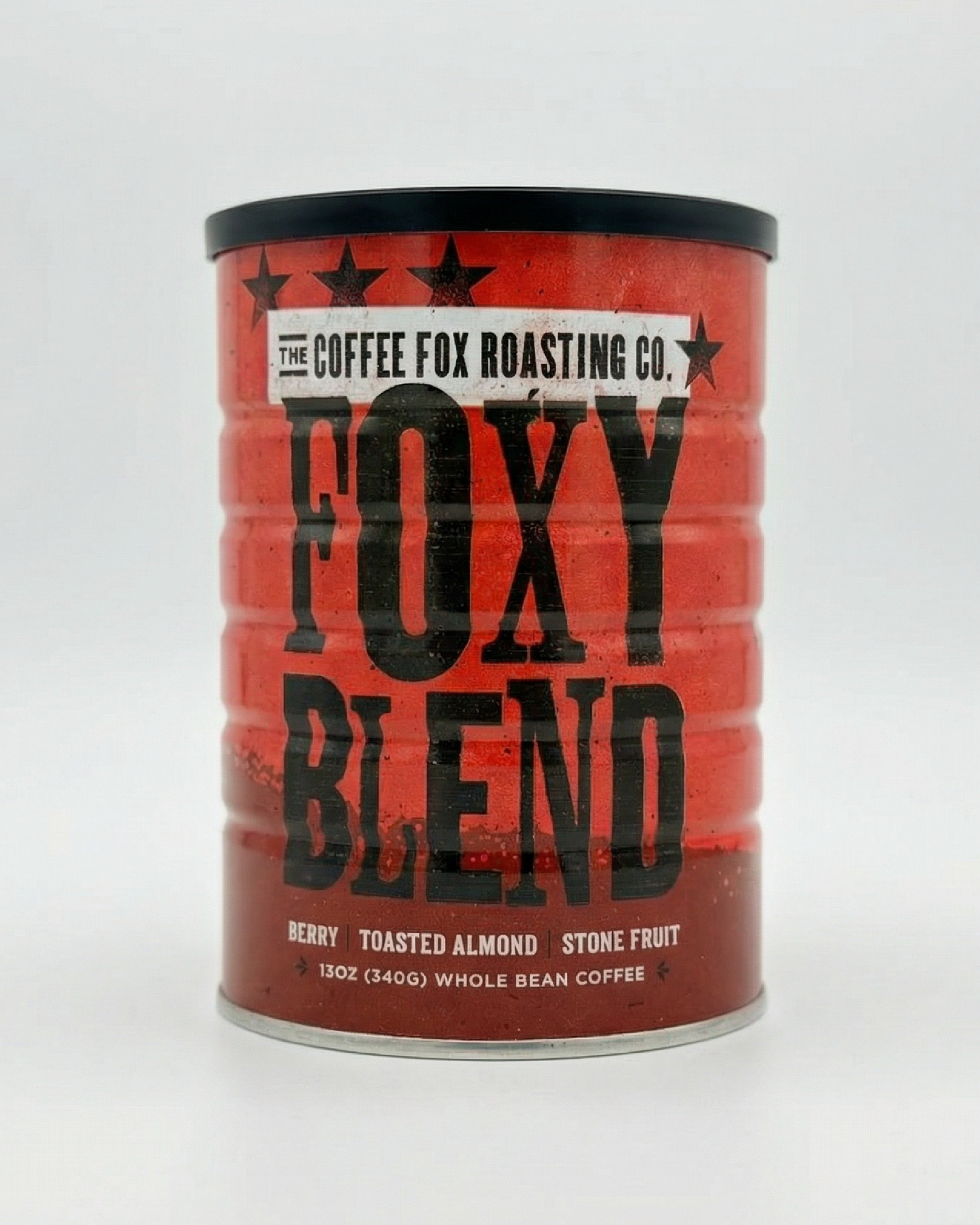 Foxy Blend Vintage Coffee Tin